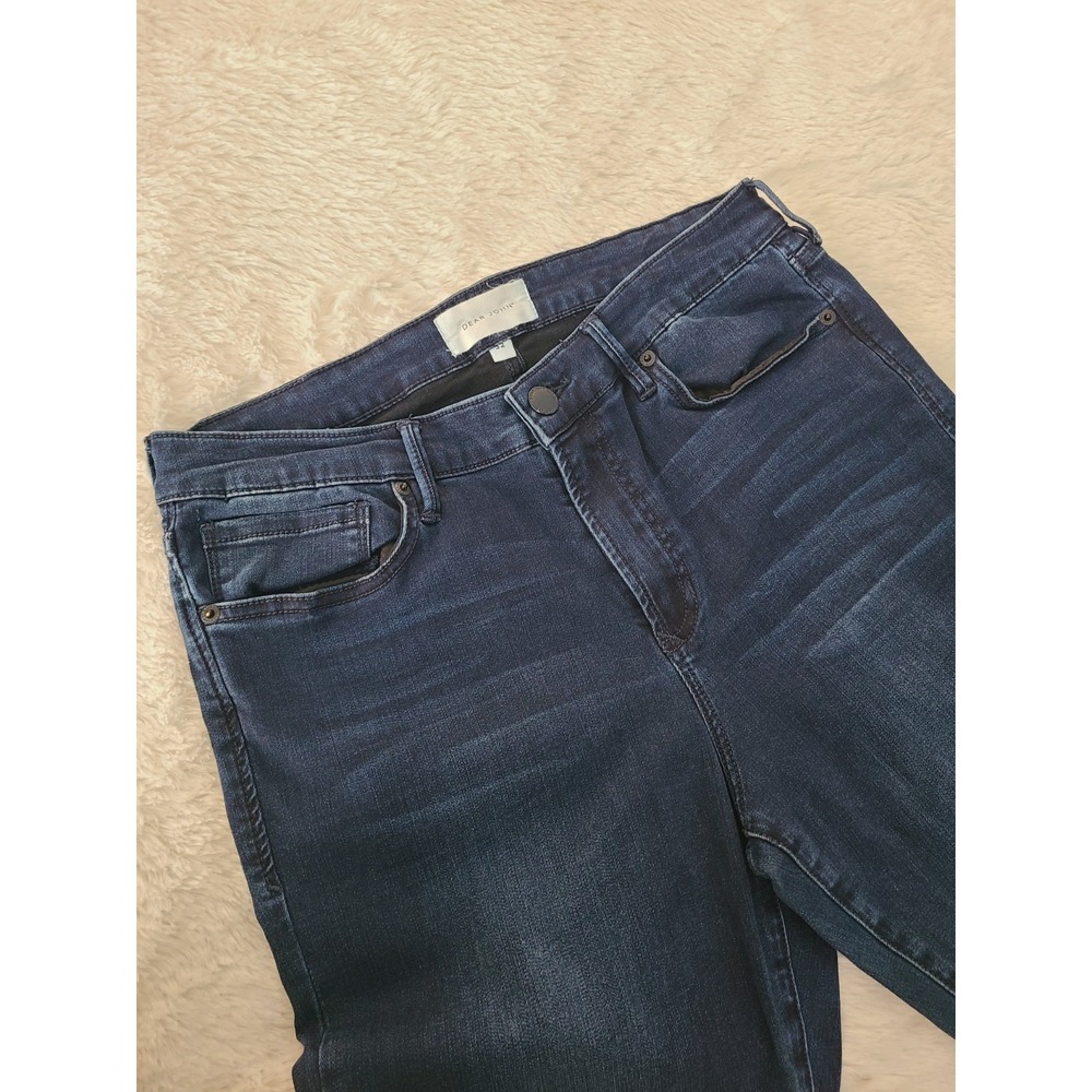 Dear John Ember High Rise Size 32 Jeans Confession Split Leg Skinny Dark Wash